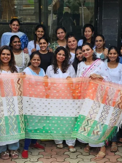 The entire NSSA family coming together to celebrate Independence Day. We are proud to foster a sense of community and togetherness.
