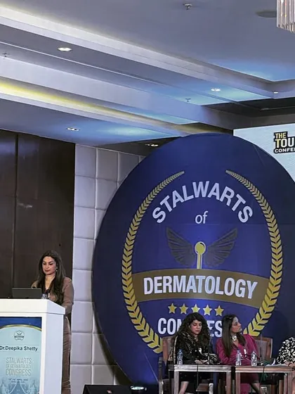It was an honor to speak at the Stalwarts of Dermatology Congress. Sharing my knowledge on advanced cosmetic dermatology with my peers is a vital part of my commitment to the field. It ensures I am always bringing the most current and effective techniques back to my patients.