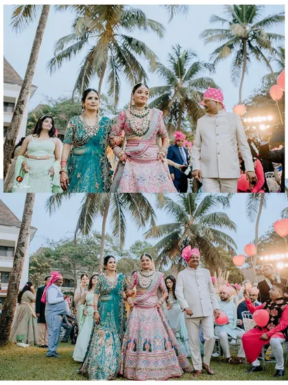 The bride's emotional walk down the aisle with her parents. This is a deeply meaningful moment that we capture with sensitivity and care.