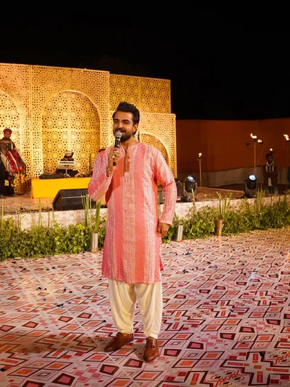 Another shot of me enjoying the moment on stage.