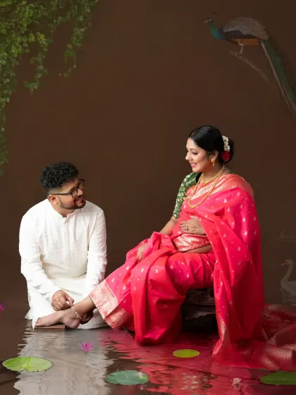 Abhinandan Photography - Maternity Photography Timeless Saree Portraits photo 23