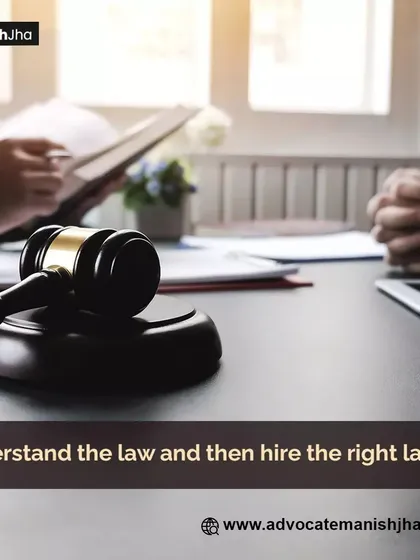 To effectively resolve your legal situation, it is vital to first understand the law and then hire the right lawyer. I provide the clarity and expertise needed to navigate your case with confidence.