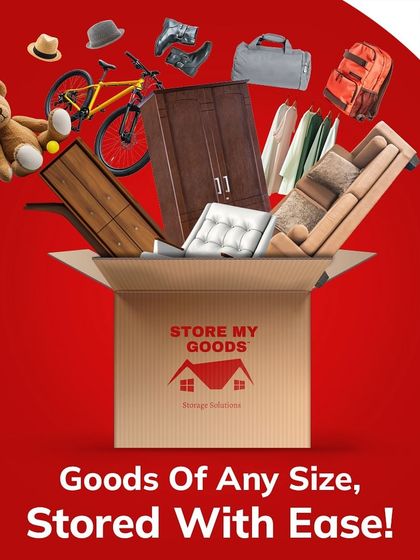 No item is too big or too small. From furniture and bicycles to teddy bears and clothes, I can store goods of any size with ease.