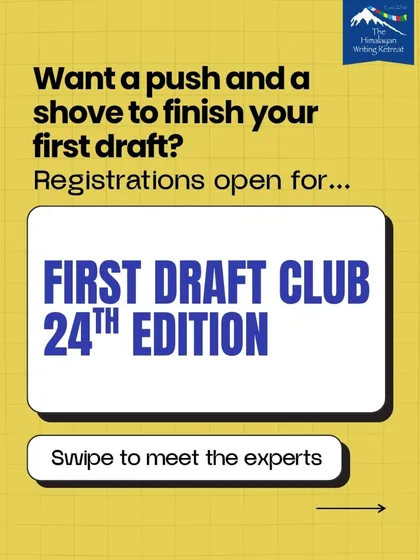 Here is the full lineup of experts for the 24th Edition of our First Draft Club. Swipe to meet the acclaimed authors, editors, and poets you'll be learning from.