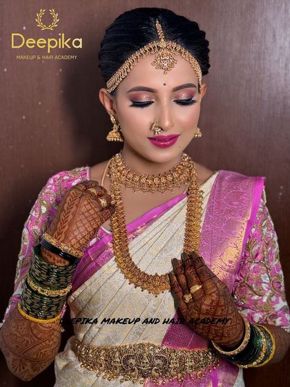 Deepika Makeup and Hair - Makeup & Hair for Weddings & Special Occasions South Indian Bridal Glam photo 47