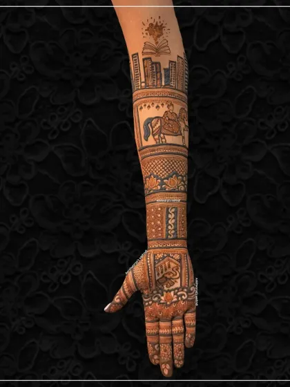 Your Story in Henna: Custom Portraits & Scenes photo 5