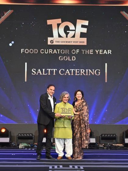 It was an honour to receive the Gold award for 'Food Curator of the Year' at TGF 2025. This award celebrates our core belief in not just serving food, but curating complete, bespoke culinary journeys for each client.