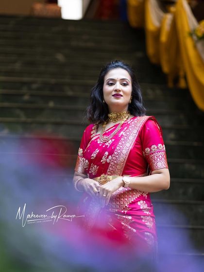 Makeovers by Ramya - Hair Styling & Saree Draping Celebrations: Engagements, Receptions & Parties photo 54