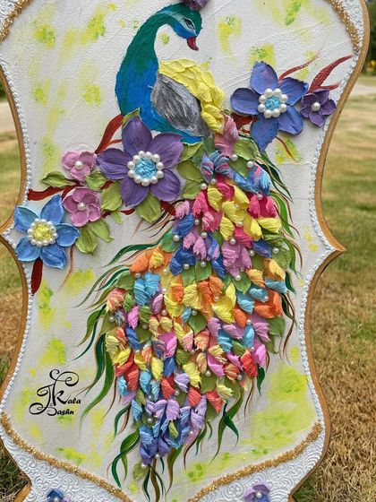 Jashn-e-Kala by Sakshi - Custom Russian Sculpture Decor Signature Peacock Collection photo 10