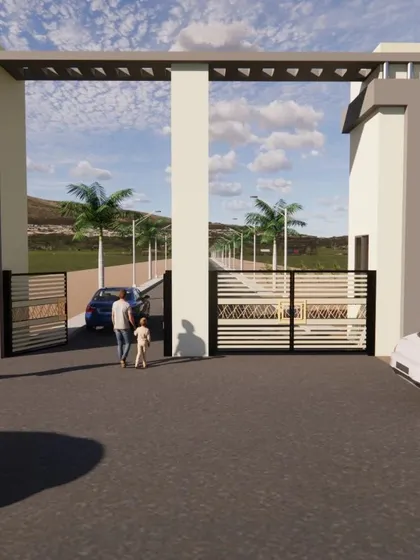 This is a 3D visualization I created for a new layout development project in Bangalore. This service allows you to see and perfect the design of your property, from the grand entrance gate to the road layout, before we even break ground.