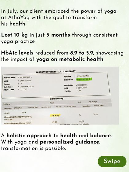 AthaYog Living - Therapeutic Yoga & Integrated Wellness Real Stories, Real Results photo 5