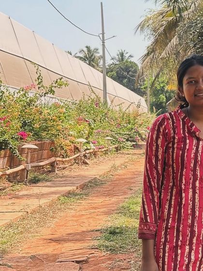 Meet Sumalakdha, an enthusiastic member of our team. Her prior experience in agriculture and her positive attitude make her a joy to work with.