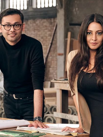 A portrait of us from the KARVAT "Pillars of Wisdom" project. We believe in pushing the boundaries of both design and craft.