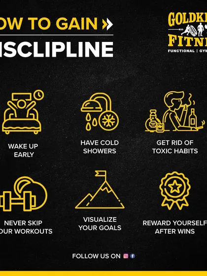 Motivation is temporary, but discipline is what gets you to your goals. This guide offers six ways to build discipline, like waking up early and never skipping your workouts.