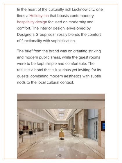 Holiday Inn, Lucknow: Modernity Meets Heritage photo 46