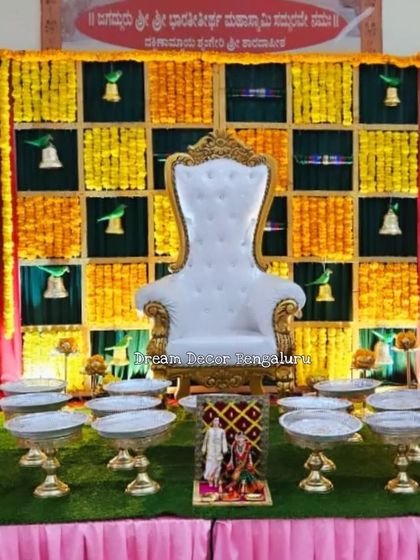 Dream Decor - Traditional & Ceremonial Decor Baby Blessings: Seemantha & Naming Ceremonies photo 31