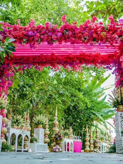 Nirvana Event and Decor - Wedding Planning & Thematic Decoration Vibrant Haldi & Mehendi Ceremonies photo 106