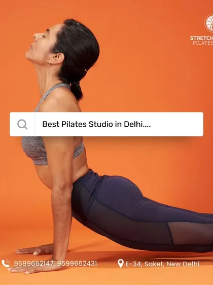 "Looking for the best Pilates studio in Delhi?" This post directly targets users' search queries, positioning our studio as the answer.