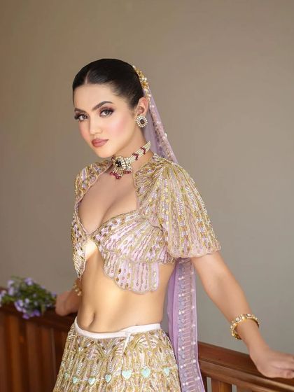 Modern & Ethereal Bridal Looks (Ivory, Pastels & Pinks) photo 22