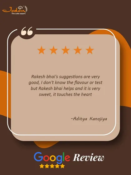 It's wonderful to hear that our team's suggestions helped you find a cake that "touches the heart." Thank you, Aditya, for your touching review.
