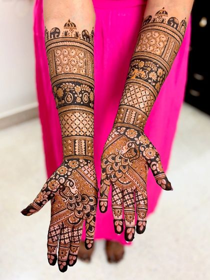 Mitali - Bridal Mehendi Full Bridal Mehendi (Hands) photo 92