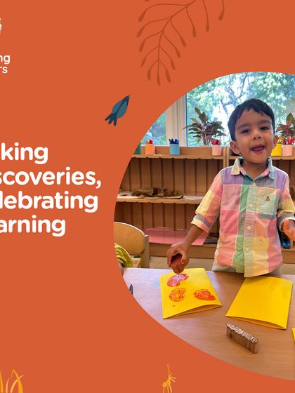 This series of graphic posts highlights our core values and beliefs: from the power of curiosity, wonder, and joy to the importance of agency, creativity, and multisensory learning.