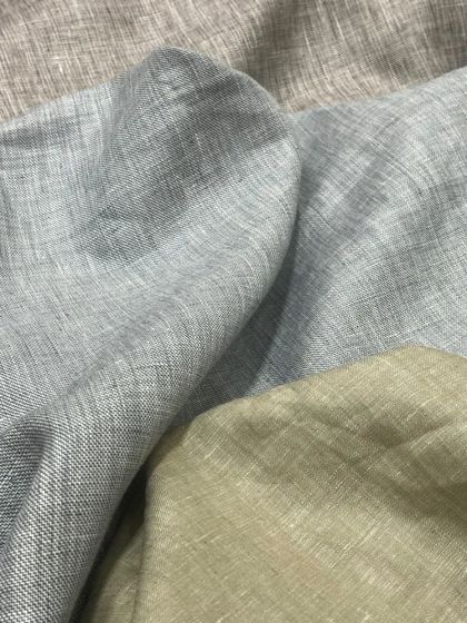 Our summer fabric collection includes a wide range of linens in various textures and colors.