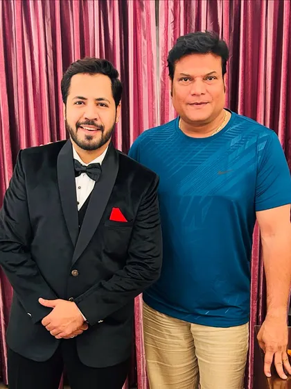 It was a pleasure meeting the amazing Dayanand Shetty sir from CID. It's always inspiring to meet artists you've admired.
