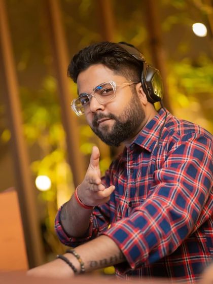 It's more than a job, it's a lifestyle. Here I am, ready to get the party started at one of my weekend gigs.