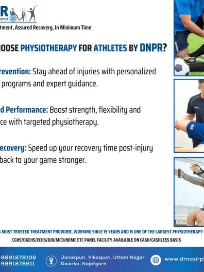 Why should athletes choose physiotherapy? It's about more than just recovery. We help with injury prevention through personalized programs, enhance performance by boosting strength and flexibility, and ensure a faster, stronger return to your sport after an injury.