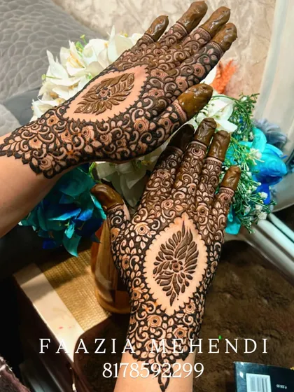 A beautiful cutwork design with a central leaf motif. The negative space makes the intricate patterns around it stand out.