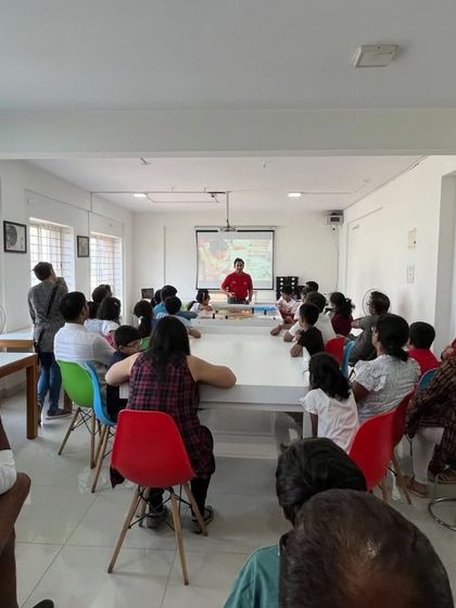 Our orientation sessions are always packed. The fantastic turnout at our North Bangalore center shows the growing excitement for competitive robotics.