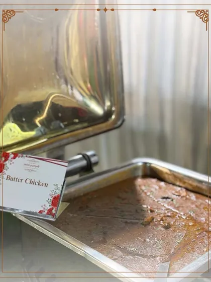 Our signature Butter Chicken is a timeless classic. This dish, rich and velvety, represents our commitment to authentic Punjabi flavours, crafted with the finest ingredients for an unforgettable taste.