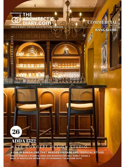 I'm thrilled to have our project, Adda 1522, featured in The Architect's Diary. The article highlights how we merged vintage and tropical styles to create a unique pub experience.