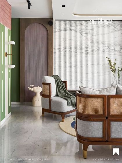 The Whimsical House: A Play of Color & Geometry photo 37