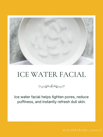An ice water facial is a quick trick to tighten pores, reduce puffiness, and instantly refresh dull skin. It's a great way to start your morning.
