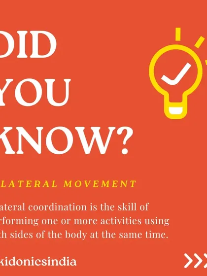 Did you know? Bilateral coordination is a skill we use every day, from walking to climbing. My program focuses on developing this skill by using both sides of the body together in fun and challenging ways.