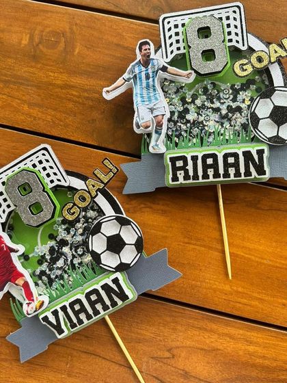 The Party Glitter - Custom Cake & Party Decorations Handmade Shaker & 3D Toppers photo 24