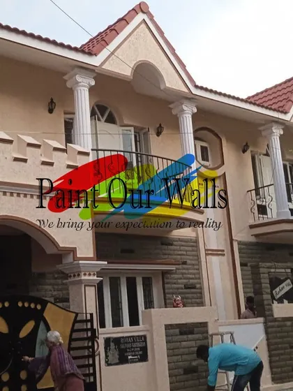 A great paint job protects and beautifies your entire property. We also specialize in metal gate painting, ensuring every part of your home's exterior, including the entrance, looks its absolute best.