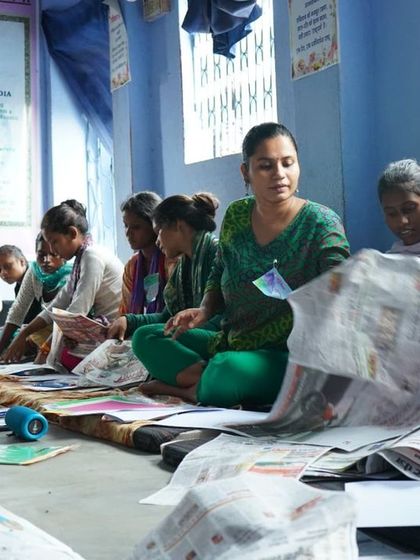 Anupama - Art Workshop & Event Facilitation Humaar Kahaani, Humaar Rang: Art with Girls in Bihar photo 8