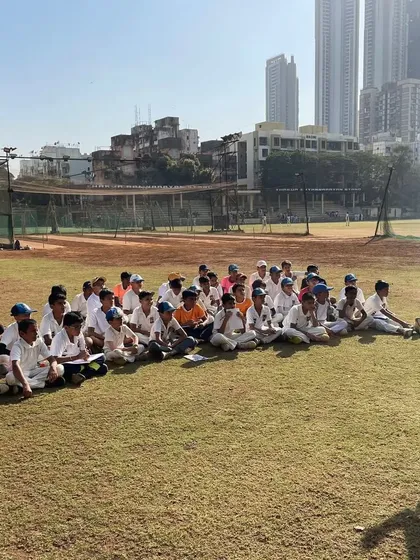 Our players listening intently during the workshop. We teach them practical techniques to handle distractions and maintain concentration during high-pressure game situations.