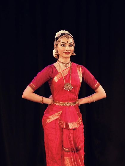 These are more stills from my HCL performance at the Madras Music Academy. Each photo captures a different movement and expression from the Varnam and Padam pieces I presented.