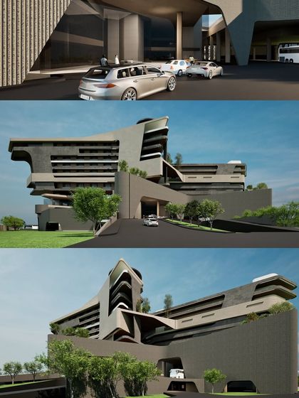 Ochre Architects - Architectural Design & Master Planning Master Planning: MCA Pune Competition photo 29