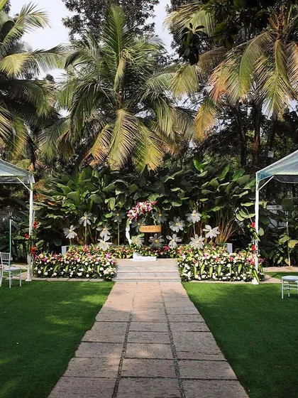 I love hosting traditional family celebrations like Seemantham (baby showers), Naming Ceremonies, and Annaprashan. My venues provide a comfortable and beautiful space for these important family milestones.