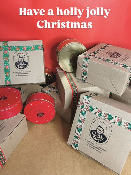 Our Christmas packaging is designed to bring a smile to your face. I believe a gift should look as good on the outside as it tastes on the inside.