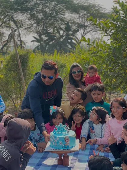 A happy birthday celebration at the farm. I love seeing families and friends gather here to celebrate special moments surrounded by nature.