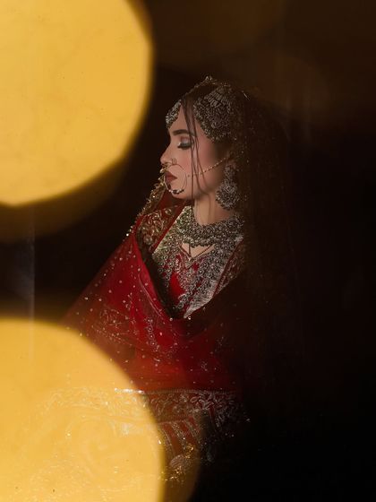 The Royal Bride: Red & Maroon Looks photo 77