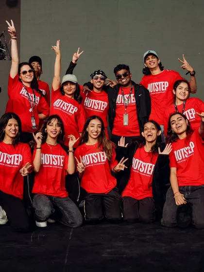 My tribe. This is the team that made the Karan Aujla tour an unforgettable dream. For me, dance is always about community and the collective energy we build together, on and off stage.