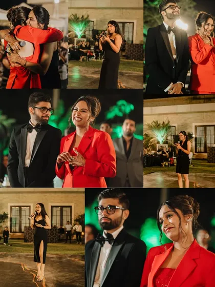An evening of heartfelt speeches and emotional moments. We plan gala dinners where family and friends can share their love, complete with elegant decor and ambiance.