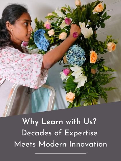 Why learn with me? Because I combine decades of expertise with modern innovation. This student is working on a large, complex piece, demonstrating the advanced skills taught in my professional course.